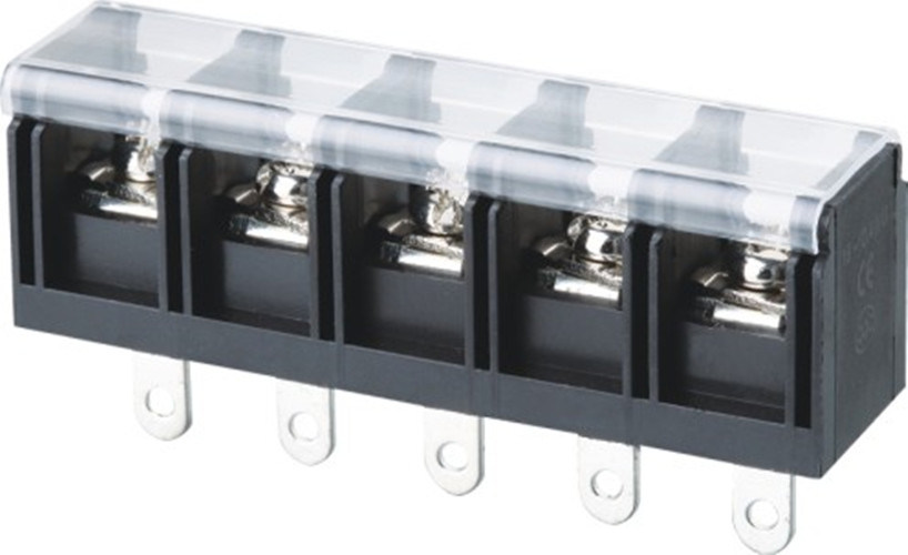 Barrier Terminal Block with Protective Cover for Motor Control (WJ78H