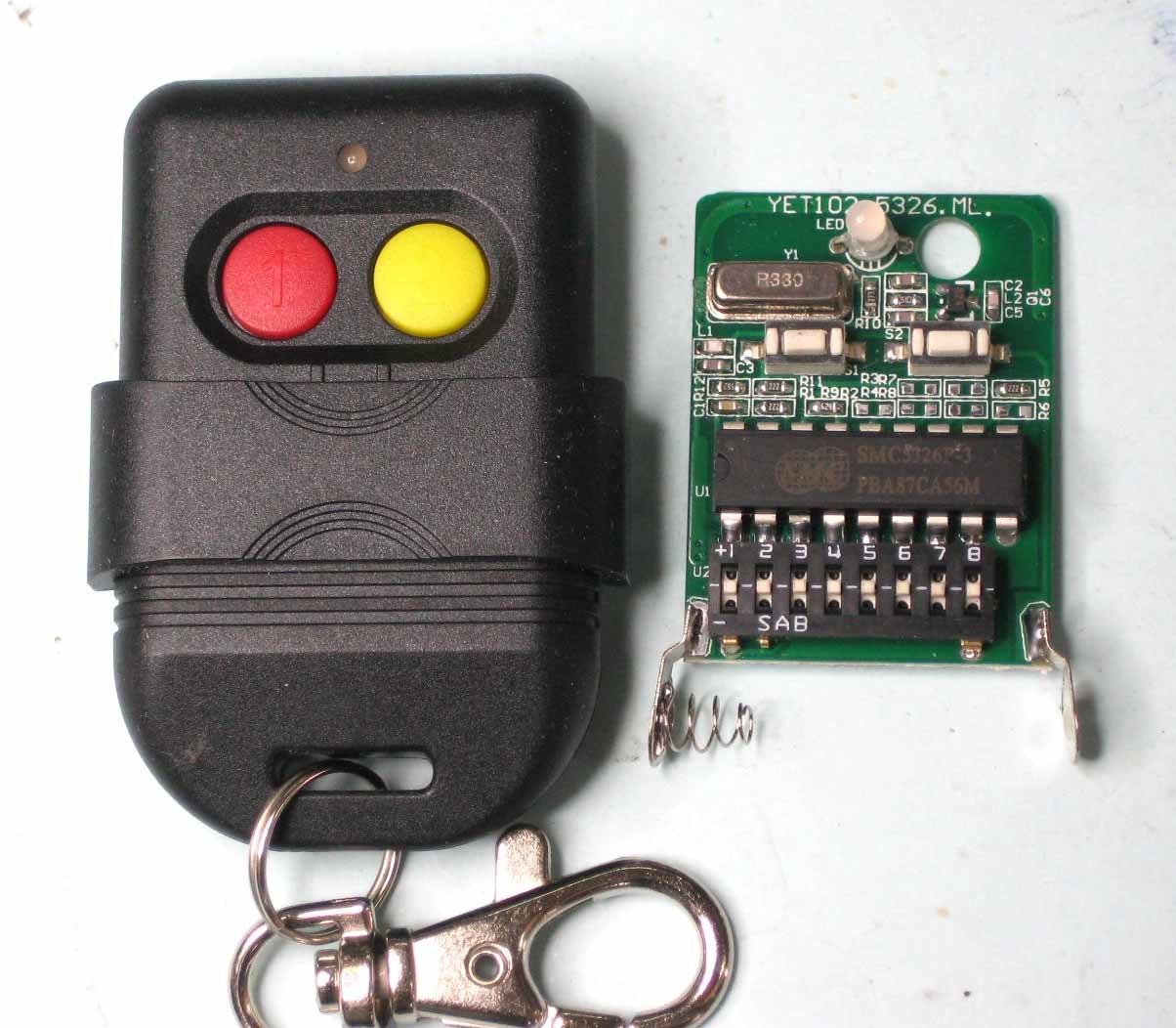 Creative Garage Door Control Remote for Simple Design