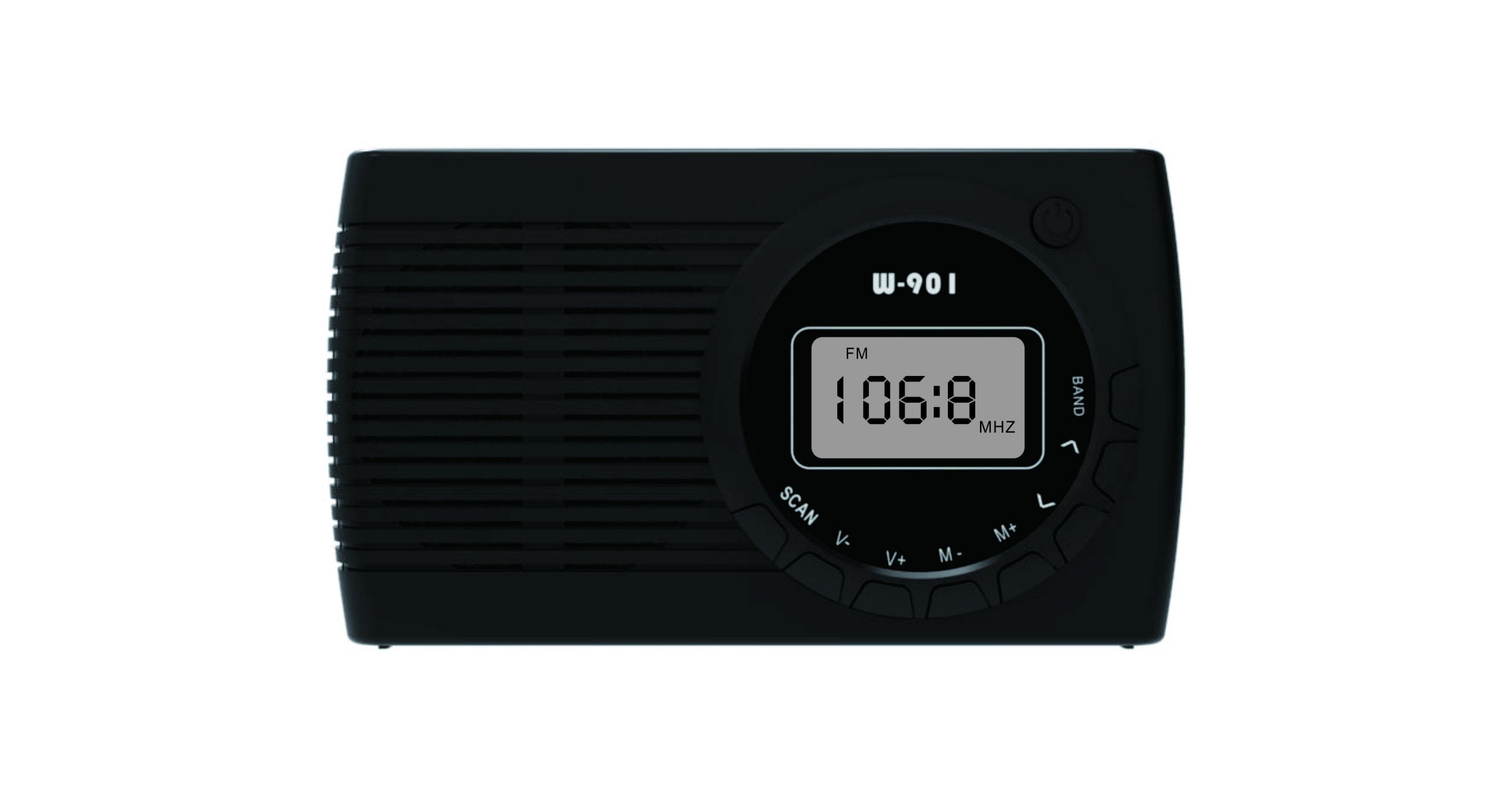 Portable FM/Am/Sw/TV Gift Clock Digital Display Radio