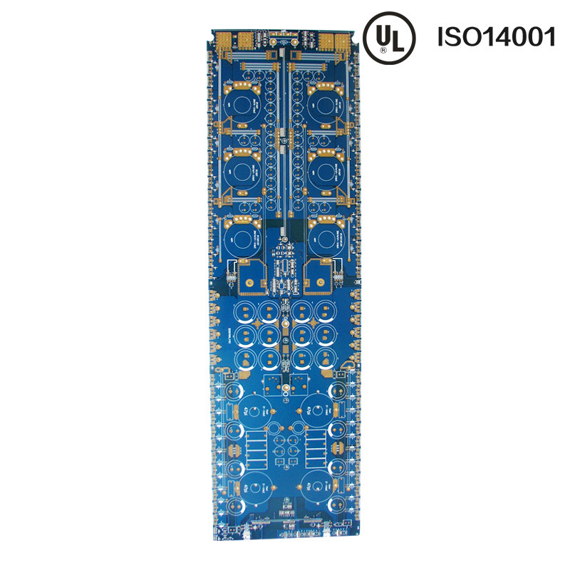 Gold Plating Blue Mask 8layers PCB