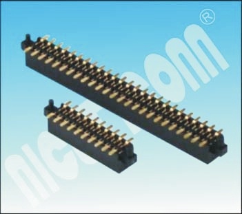 New 1.27 Pitch SMT with Peg Female Header Connector Dual Rows Female Header