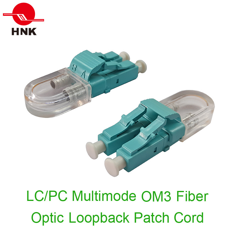 LC/PC Multimode Om3 Fiber Optic Loopback Patch Cord