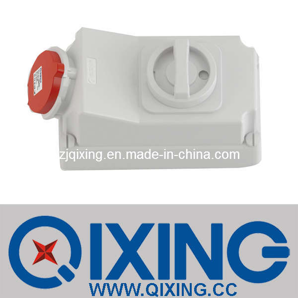 Socket with Switches and Mechanical Interlock (QX5105)