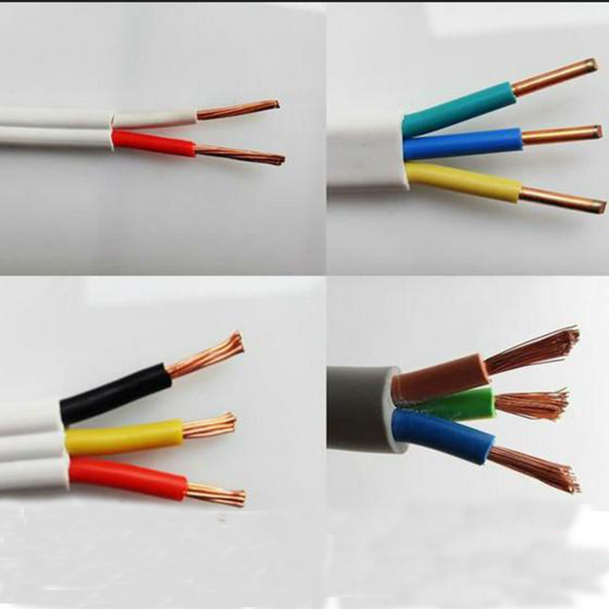 Flat 2.5mm Twin and Earth Cable for 300/500V PVC Cables