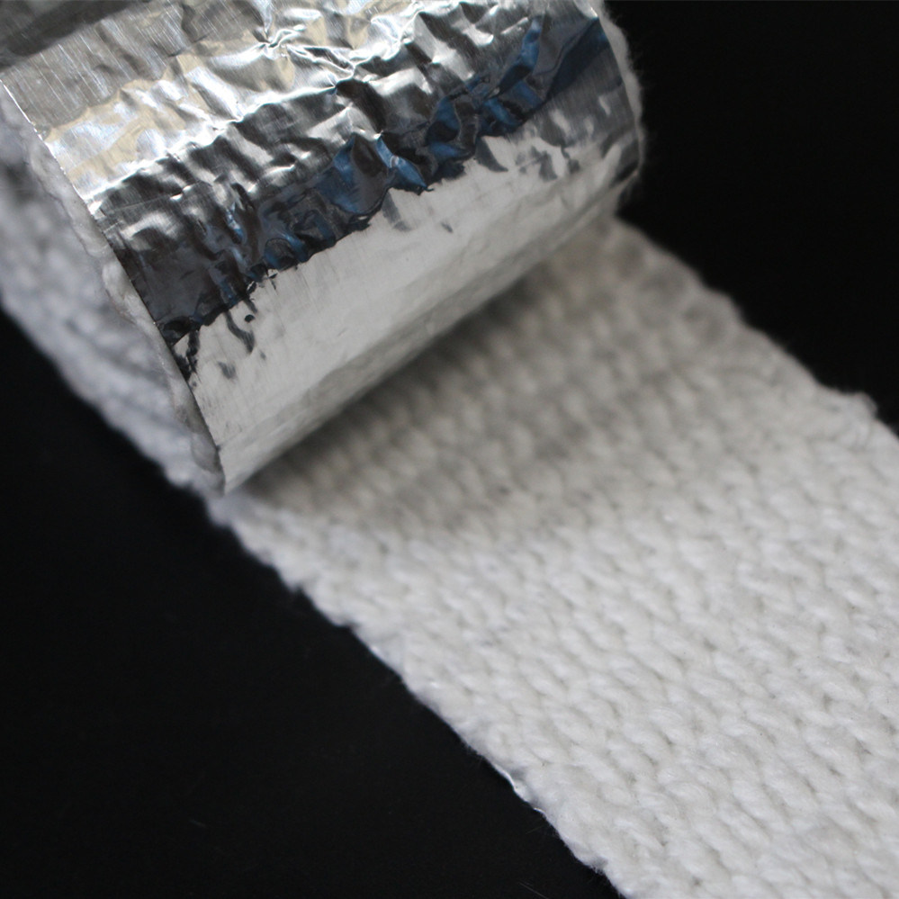 Heat Thermal Insulation Aluminum Foil Coated Ceramic Tape