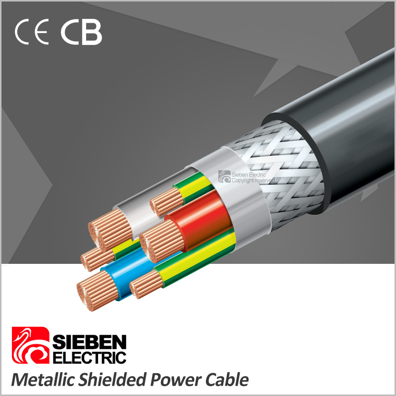 High Quality 0.6/1kv XLPE or PVC Insulation Metallic Shielded Power Cable