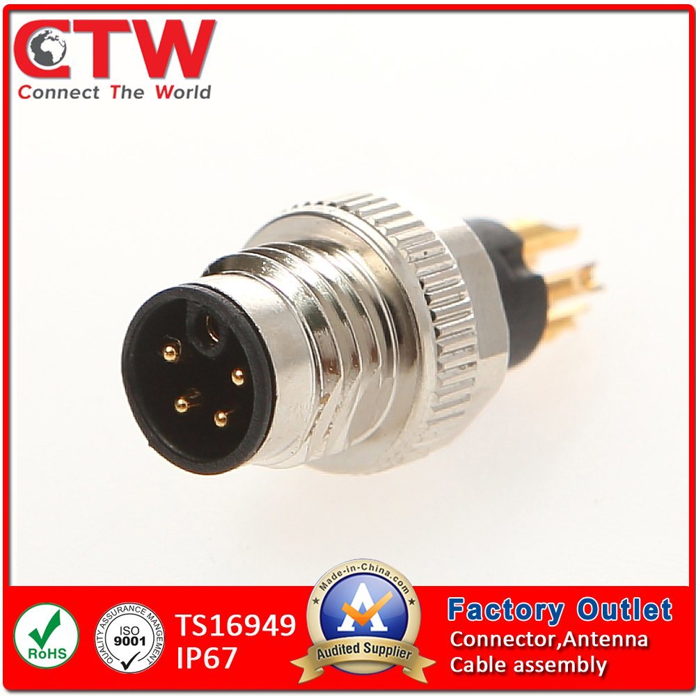 M8 5 Pin 30V Male Connector