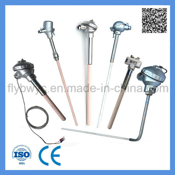 Industrial Usage S Type Thermocouple Probe Angle Temperature Sensor 0-1300c