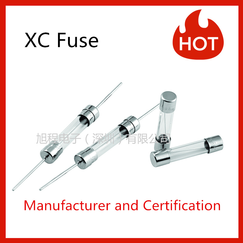 6*30 XC Fuse Glsss Quick Acting Fuse with UL PSE Certification