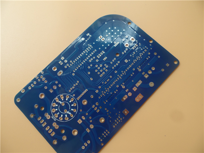 Copper Substrate PCB Board Blue Solder Mask High Voltage Test
