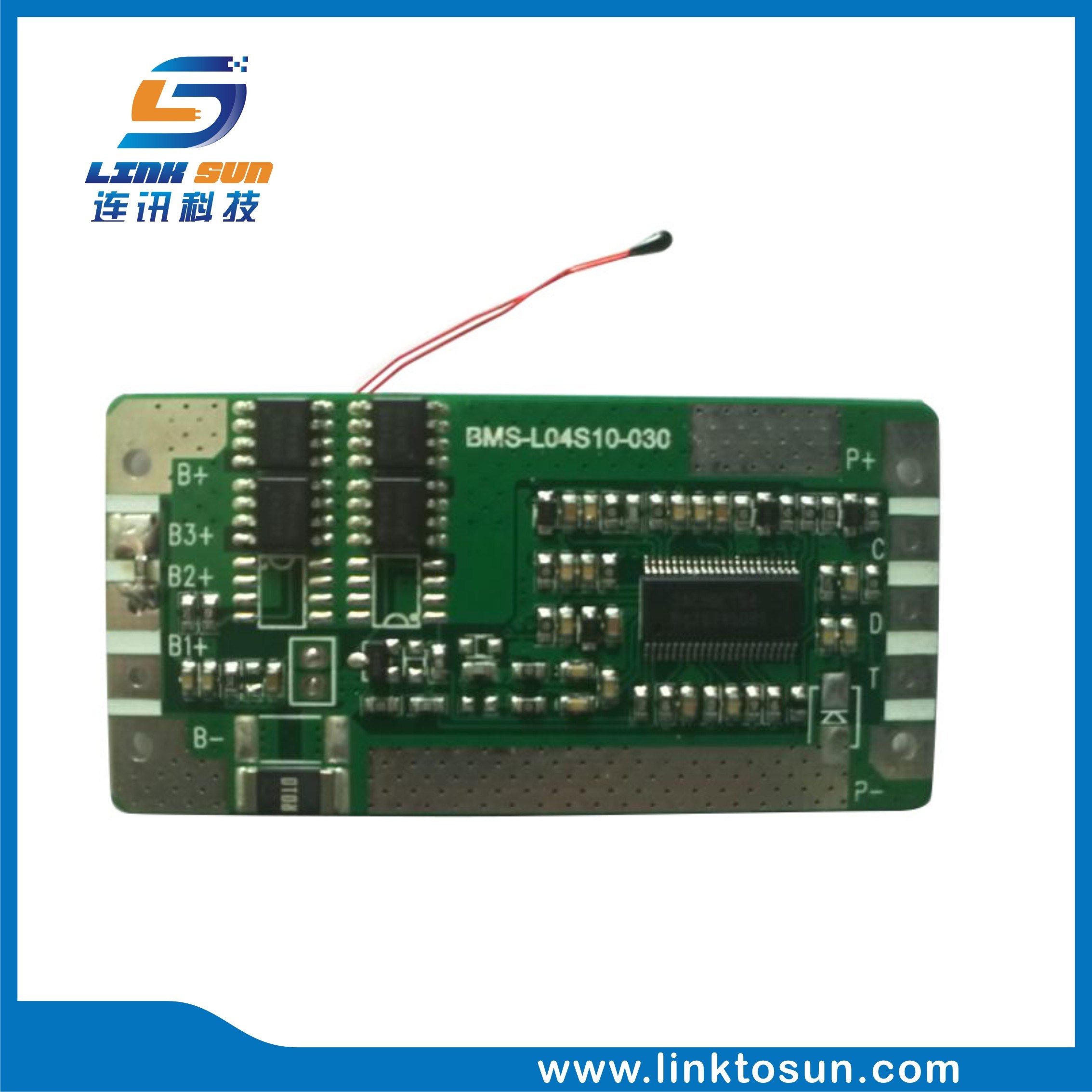 2-4s Bq20z95 Bq78350 10A BMS Protect Circuit Board with Smbus Communication