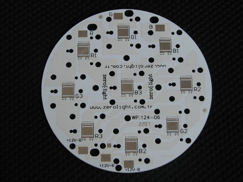 Aluminum PCB with Taiyo White Ink for LED
