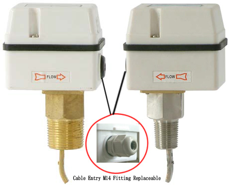 HVAC Inline Hydraulic Water Flow Switch (HTW-AFS)
