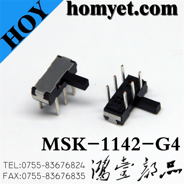 High Quality DIP Slide Switch/Micro Plunger Switch (MSK-1142-G4)