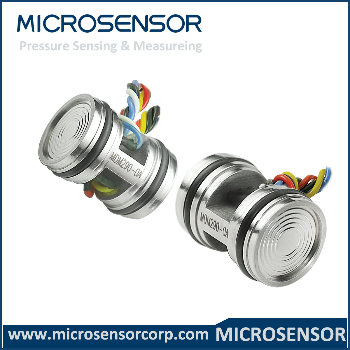 Oil-Filled Piezoresistive Differential Pressure Sensor (MDM290)