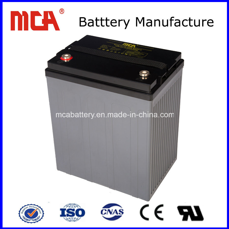 Competitive Price Wheelchair Deep Cycle AGM 8V 200ah Golf Cart Battery