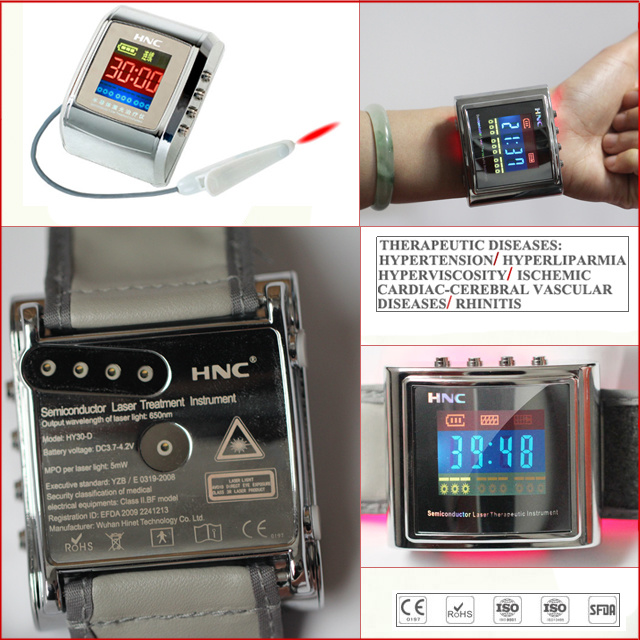 China Factory Offer Semiconductor Laser Watch for Blood Cleaning, Lower High Blood Fat, Cholesterol
