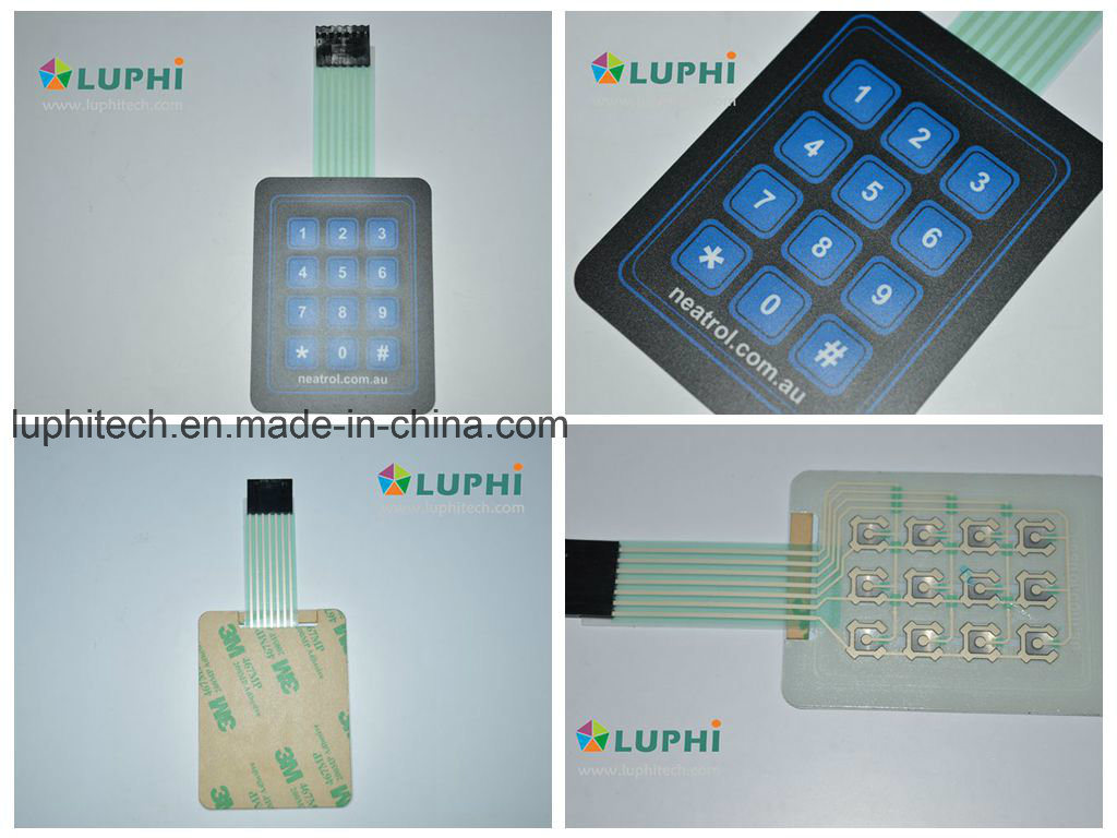 3*4 Matrix Tactile Membrane Switch (MIC-0220)