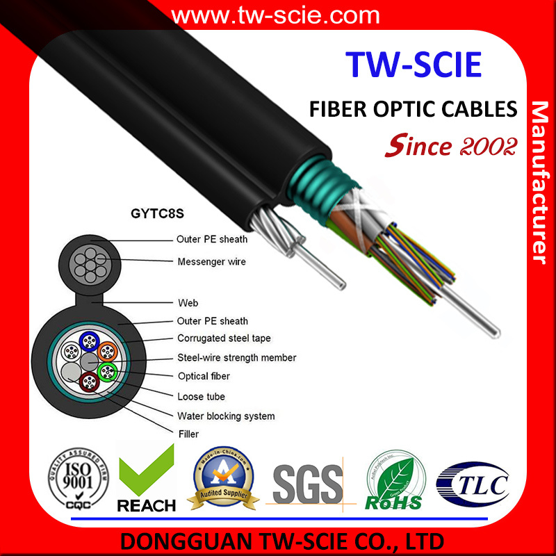 Aerial Fibra Optica Figure 8 Fiber Optic Cable