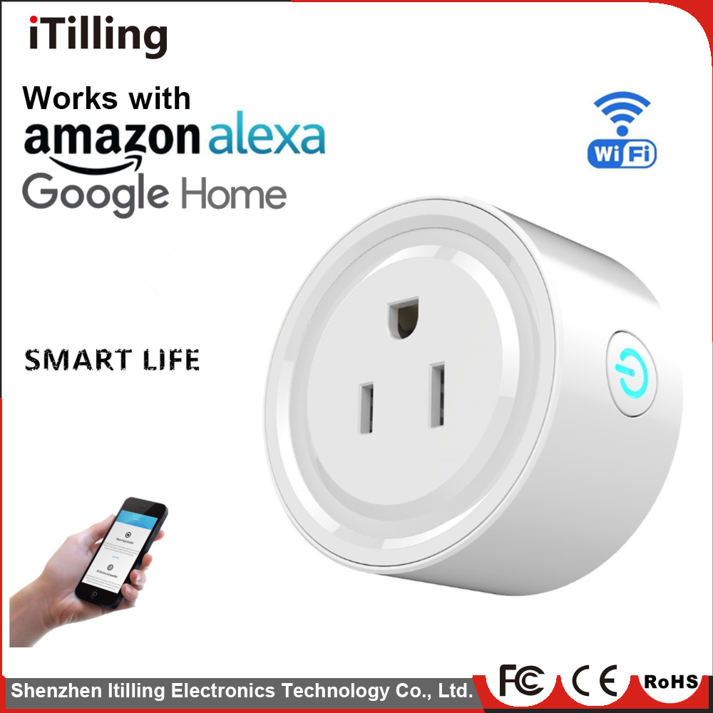Wireless Smart WiFi Socket for Home Using, Smart Home Device, Smart Home Switch.