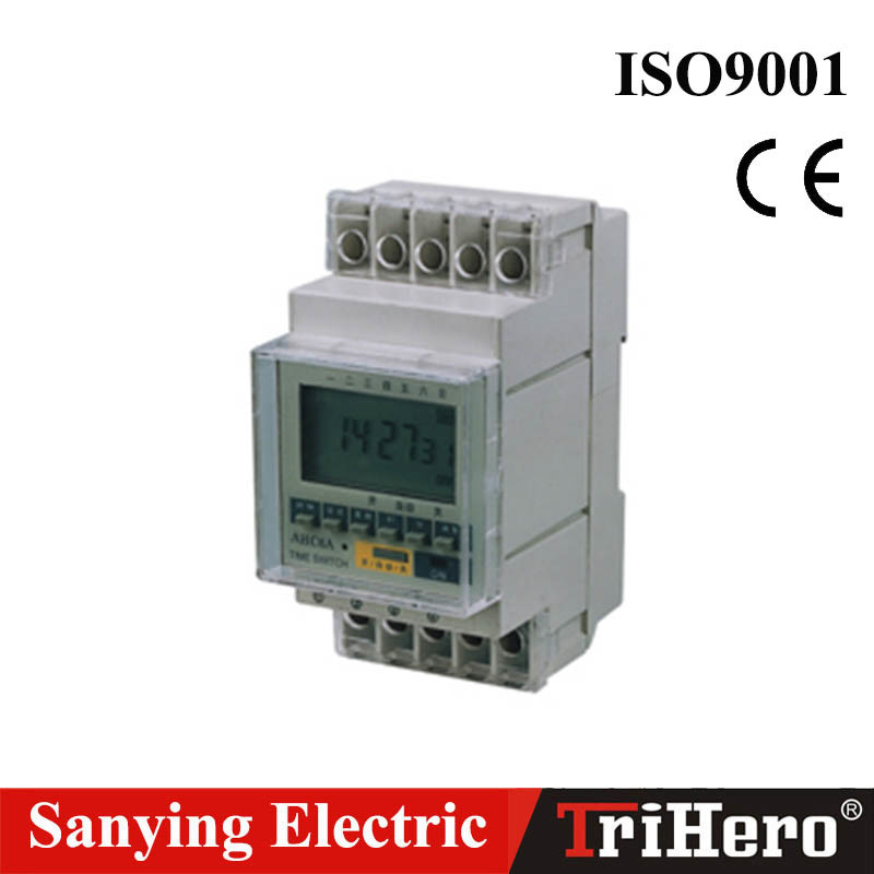 Ahc8a Digital Weekly Programmable DIN Rail Time Switch
