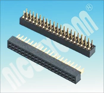 U Type 2A Rated Current Female Header Connector DIP H: 2.2 mm Female Header