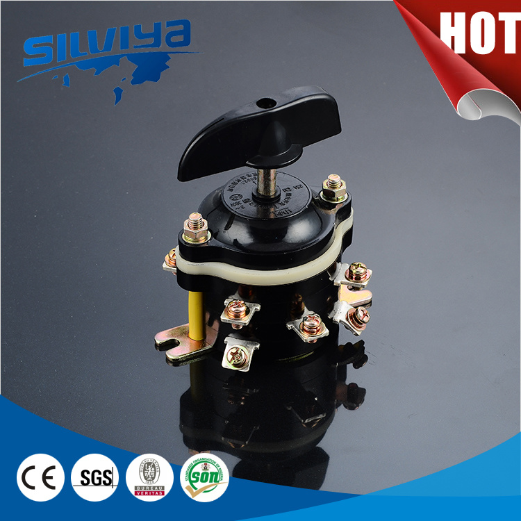 3 Pole 25AMP Electric Rotary Switch