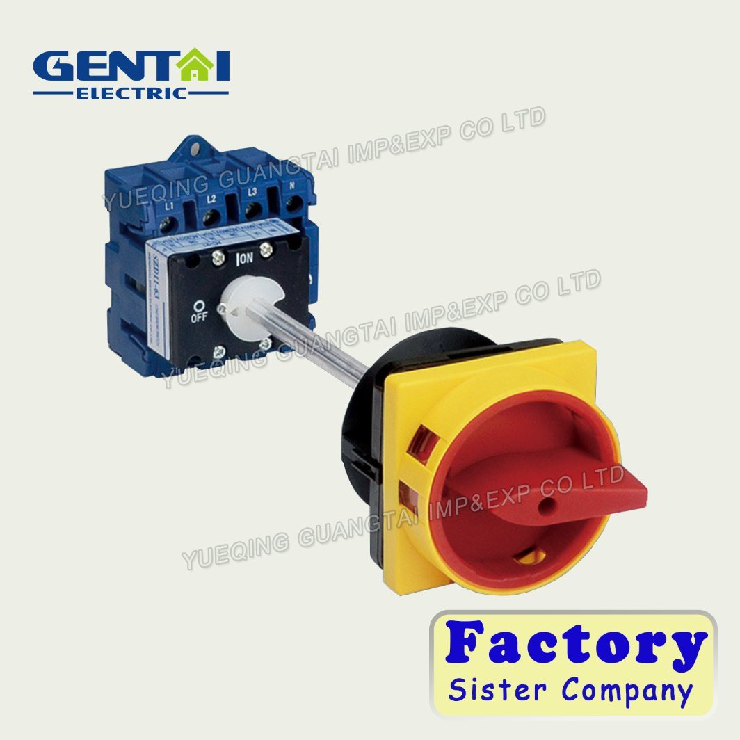 Change Over 20A 25A 110A Rotary Switch with Ce Certificates