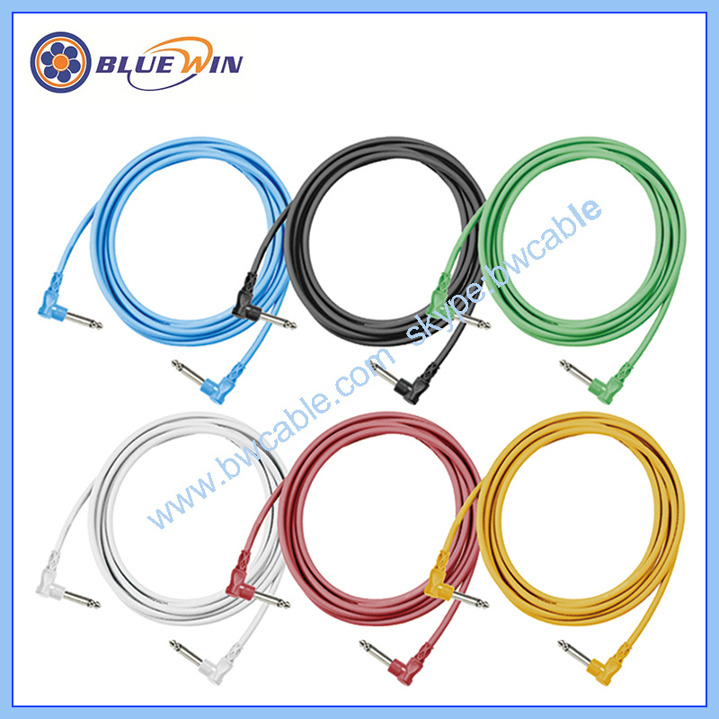 Guitar Effector Patch Cable 6.3mm Patch Cord