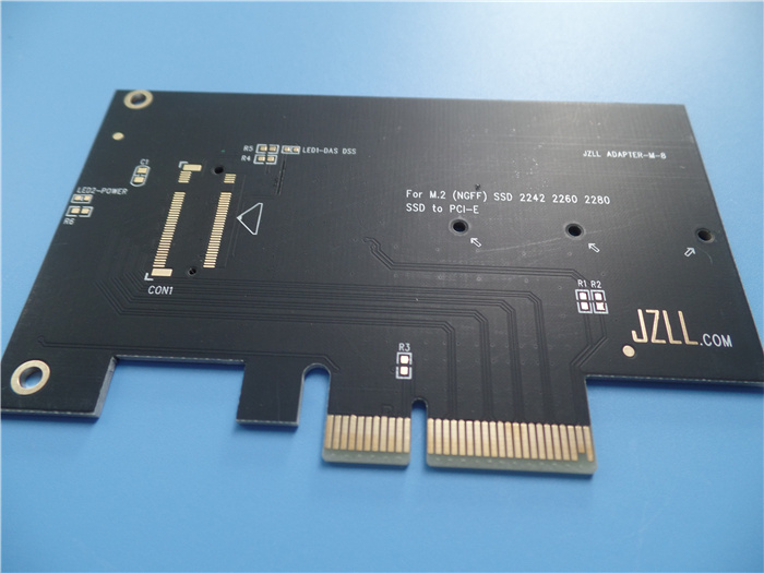 1.0mm Thick PCB Circuit Board Conductive Via Fill Mass Fabrication
