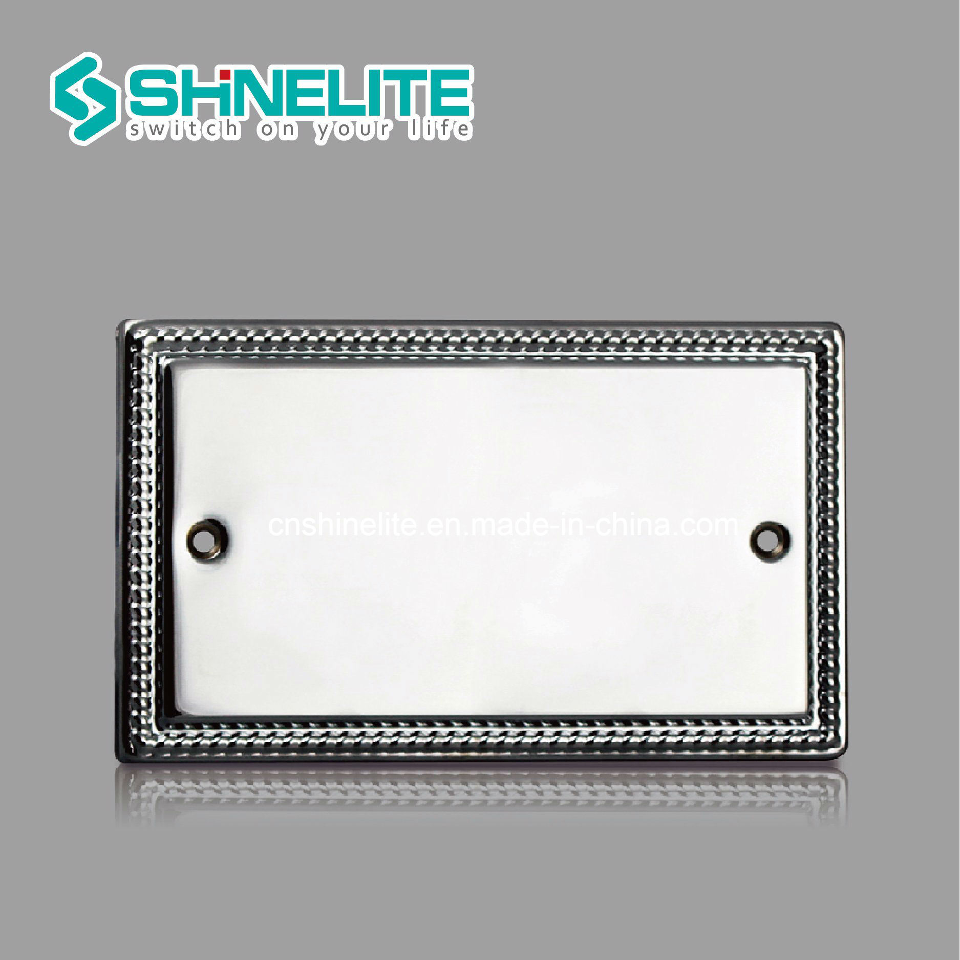 High Quality 2 Gang Switch Panel Connection Plate OEM