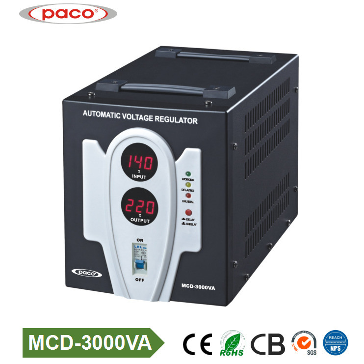 3000va Automatic Voltage Regulator Stabilizer with Ei or Toroidal Transformer