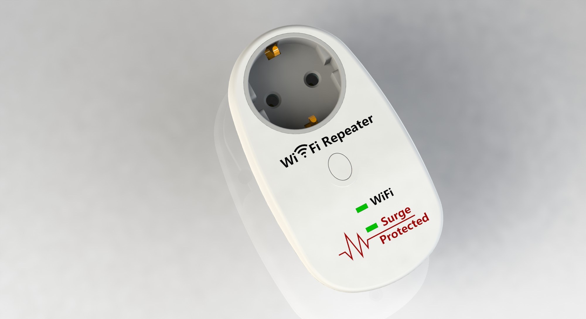 Wireless-N WiFi Repeater 802.11n/B/G Network Router Range Extender 300m 2dBi