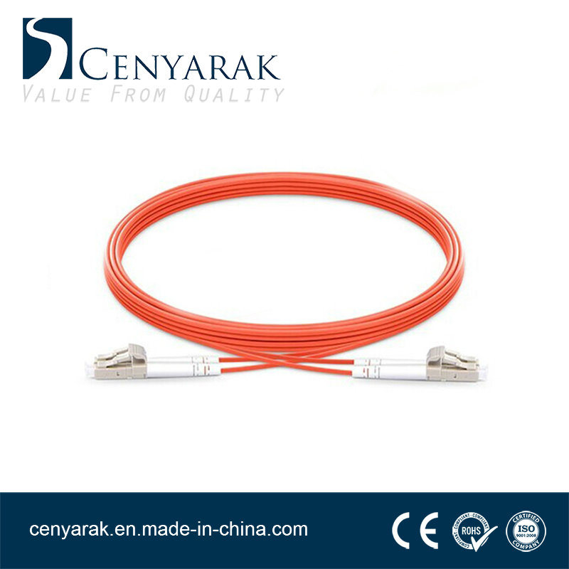 3 Meter Multi-Mode Duplex Fiber Optic Cable (50/125) LC to LC