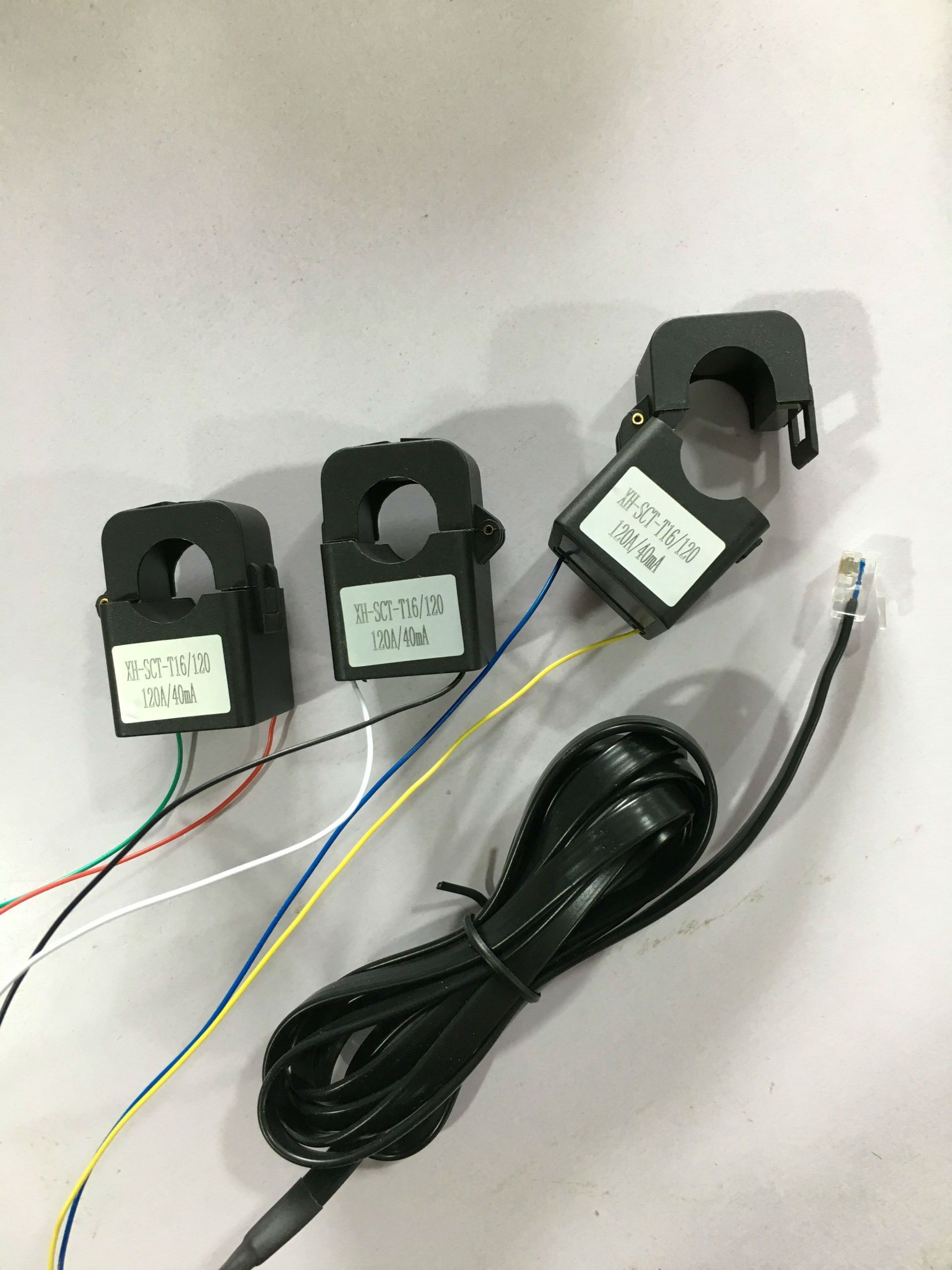 3 Phase Split Core Current Transformer Xh Sct T16 120a 40ma Split