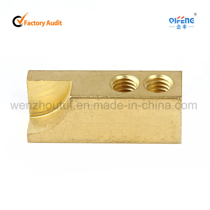 Brass Terminal Block for Electricity Meter with Nickle Plating