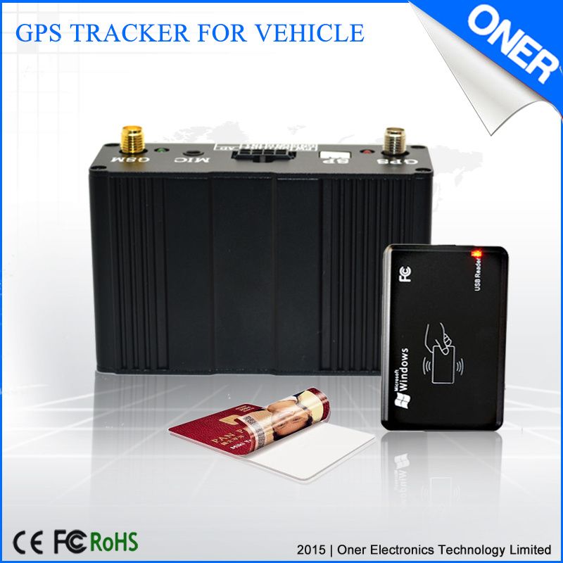 Car GPS Tracker with RFID for Driver Identify
