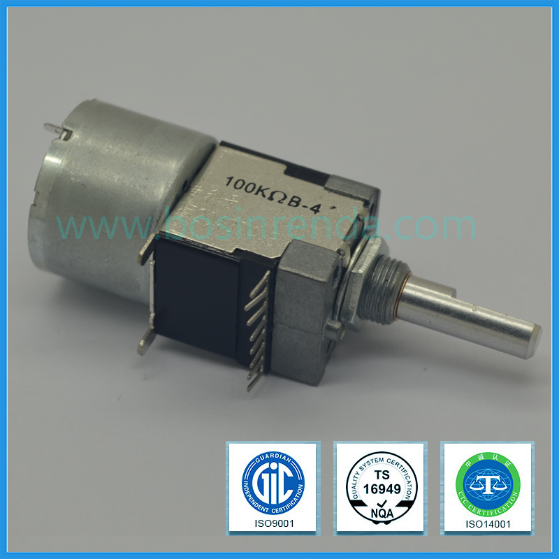 16mm Rotary Potentiometer Motorized Potentiomter for Audio Equipment