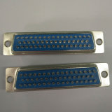 D-SUB 50 Pin Female Solder Type Blue Connector