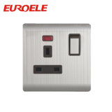 Stainless Steel Sliver Color Wall Switch Socket