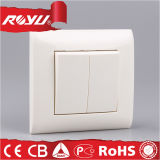 Power 2 Gang 3 Way Different Types Electrical Wall Switch