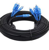 FTTH Drop Cable Patch Cord 1/2/4 Core Available