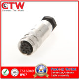 M16 IP67 Female Cable Side Connector