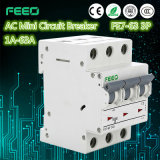 3p Fe7-63 AC MCB Electrical Symbol Circuit Breaker