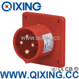 Qixing Cee/IEC International Standard Panel Mounted Plug (QX-815)