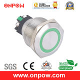 Onpow 25mm Push Button Switch (GQ25L-11E/R/12V/S, CE, RoHS Compliant)
