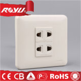 86 Type 2 Gang Universal Wall Socket Without Shutter