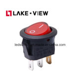 Power Rocker Switches with Round Cap and Long Electronic Life