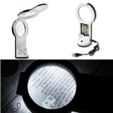 3X/4.5X/6X USB or Battery Power Folding Stand LED Light Magnifier
