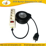 Wholesale China Supplier 3c 4 M Retractable Extension Power Cable Rewinder